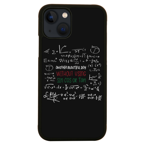 Math science blackboard iPhone case iPhone 13