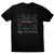 Math science blackboard men's t-shirt Black