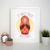 Matryoshka quote print poster wall art decor A4 - 21 x 30 cm Portrait