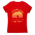Mom fishing quote t-shirt women's t-shirt Red