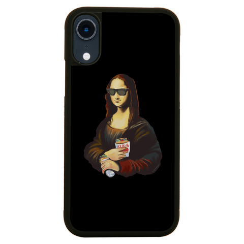 Mona Lisa kebab food painting iPhone case iPhone XR