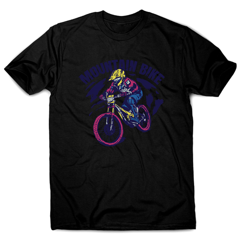 Mountain bike men's t-shirt Black