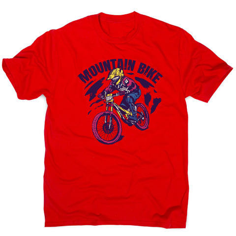 Mountain bike men's t-shirt Red