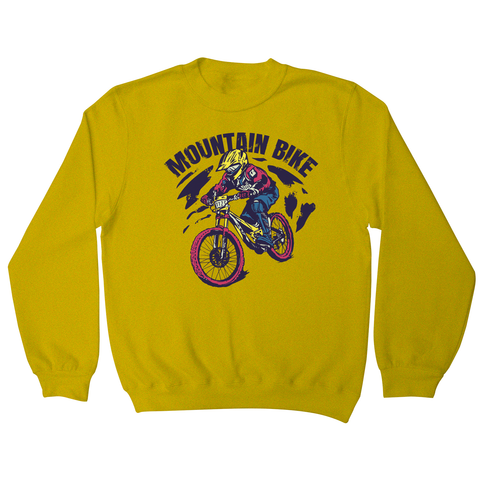 Mountain bike sweatshirt Yellow