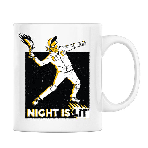 Night is lit - Mug - Graphic Gear