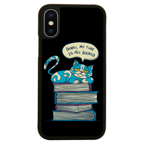 My time is booked iPhone case iPhone XS