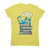My time is booked women's t-shirt Yellow