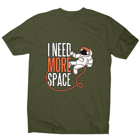 Need more space - men's funny illustrations t-shirt - Graphic Gear