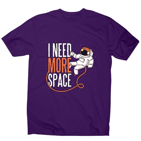 Need more space - men's funny illustrations t-shirt - Graphic Gear