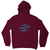 NFT funny quote pixel art hoodie Burgundy