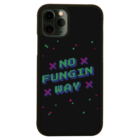 NFT funny quote pixel art iPhone case iPhone 11 Pro Max