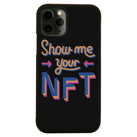 NFT technology funny quote iPhone case iPhone 11 Pro