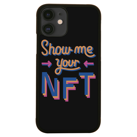 NFT technology funny quote iPhone case iPhone 12
