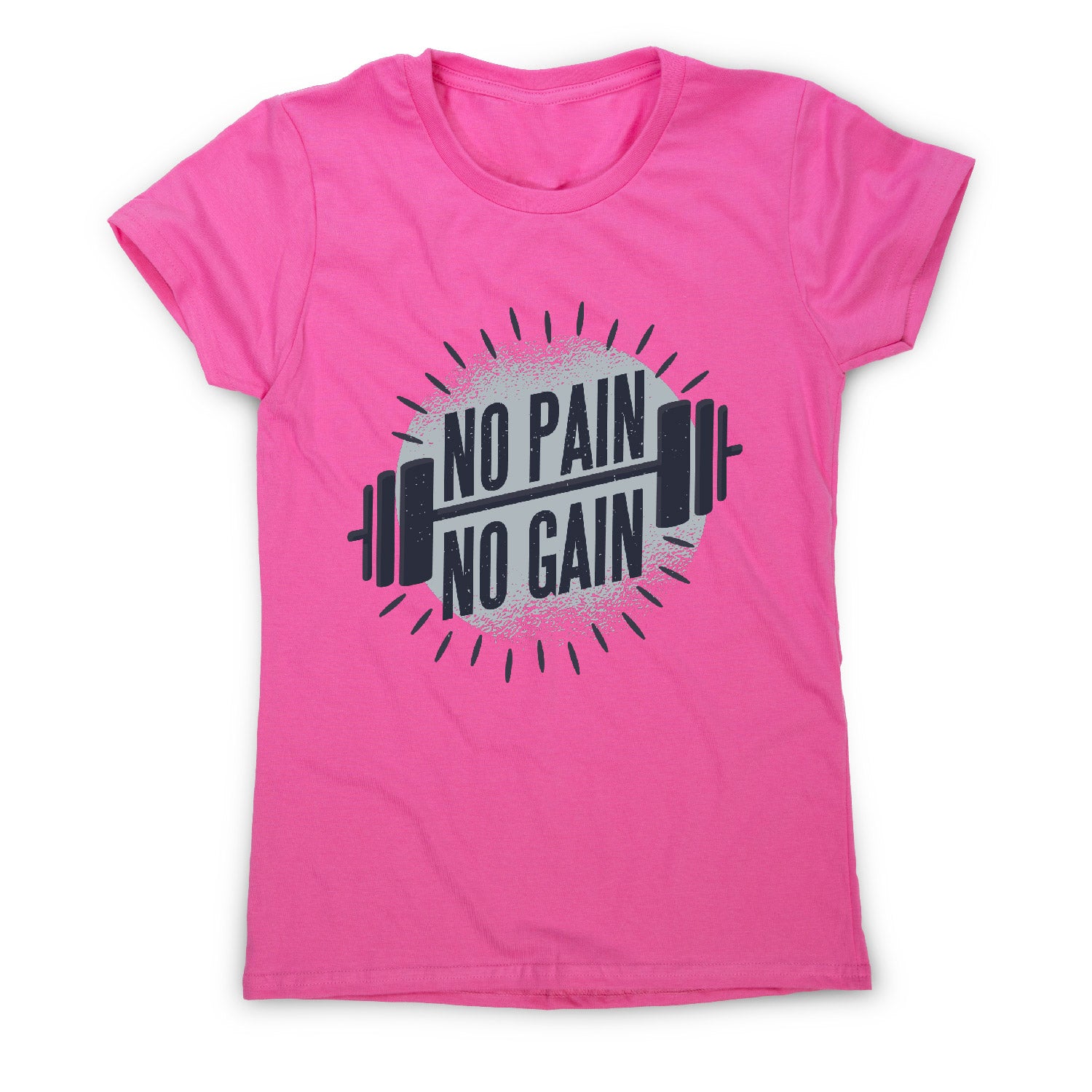 No pain no gain - gym training women's t-shirt– Graphic Gear