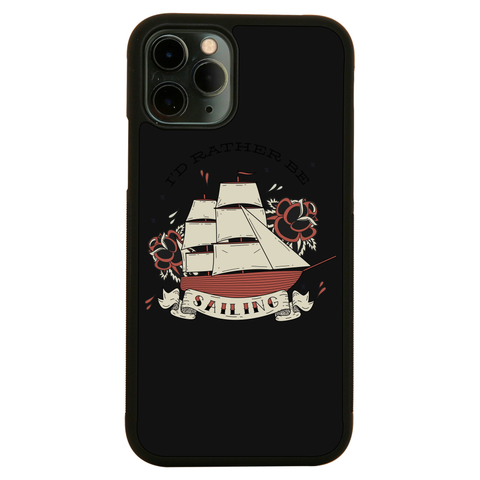 Nautical ship sailing ocean iPhone case iPhone 11 Pro