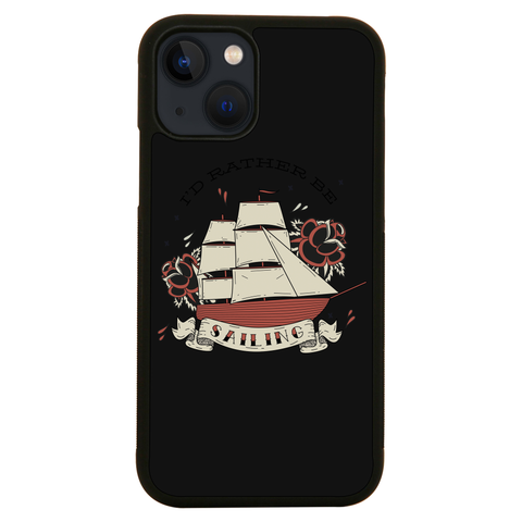 Nautical ship sailing ocean iPhone case iPhone 13