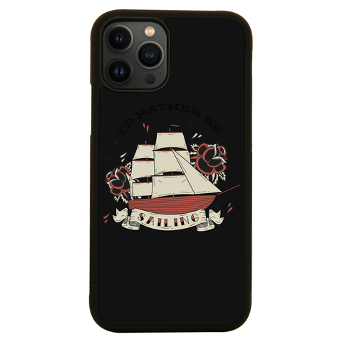 Nautical ship sailing ocean iPhone case iPhone 13 Pro