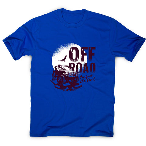 Off road conquer the land - car driving men's t-shirt - Graphic Gear