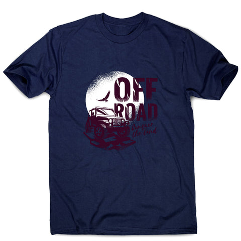 Off road conquer the land - car driving men's t-shirt - Graphic Gear