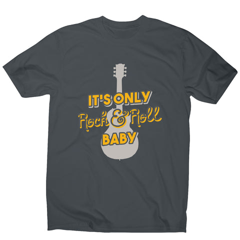Only rock - men's music festival t-shirt - Graphic Gear
