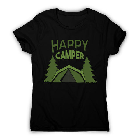 Outside camping - women's funny premium t-shirt - Graphic Gear