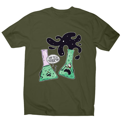 Over reacting - men's funny premium t-shirt - Graphic Gear
