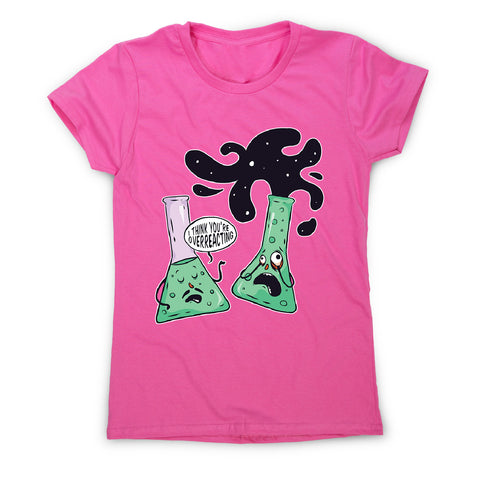 Over reacting - women's funny premium t-shirt - Graphic Gear