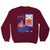 Online shopping funny quote sweatshirt Burgundy