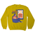 Online shopping funny quote sweatshirt Yellow