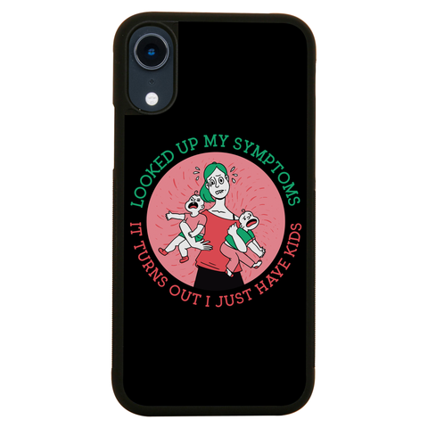 Overwhelmed mom iPhone case iPhone XR
