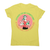 Overwhelmed mom women's t-shirt Yellow