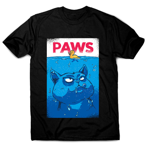 Paws - men's funny premium t-shirt - Graphic Gear