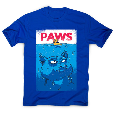 Paws - men's funny premium t-shirt - Graphic Gear