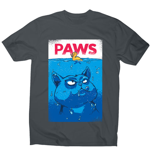 Paws - men's funny premium t-shirt - Graphic Gear