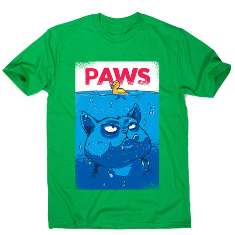 Paws - men's funny premium t-shirt - Graphic Gear