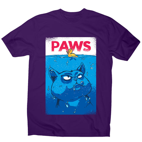 Paws - men's funny premium t-shirt - Graphic Gear