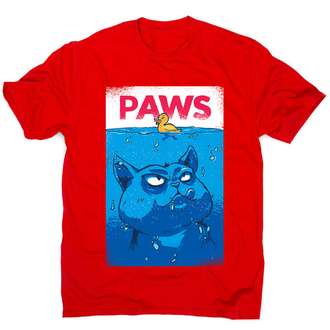 Paws - men's funny premium t-shirt - Graphic Gear