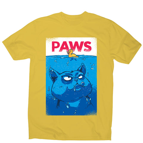 Paws - men's funny premium t-shirt - Graphic Gear