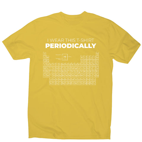 Periodic table - men's funny premium t-shirt - Graphic Gear