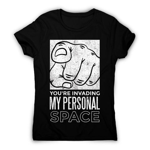 Personal space - women's funny premium t-shirt - Graphic Gear