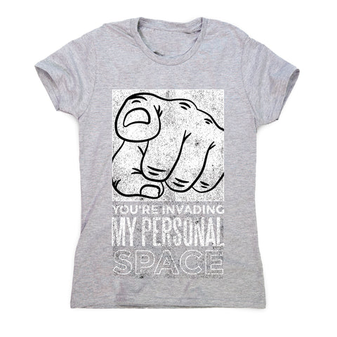 Personal space - women's funny premium t-shirt - Graphic Gear