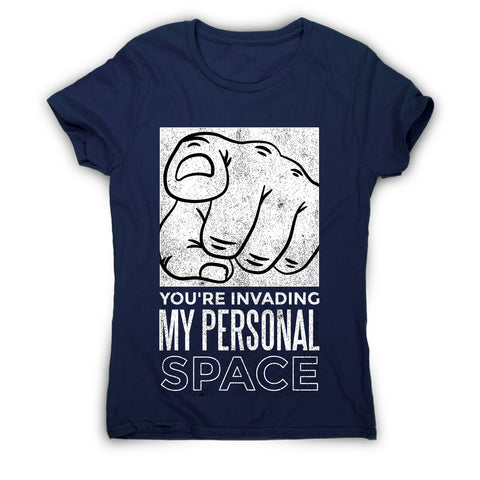 Personal space - women's funny premium t-shirt - Graphic Gear