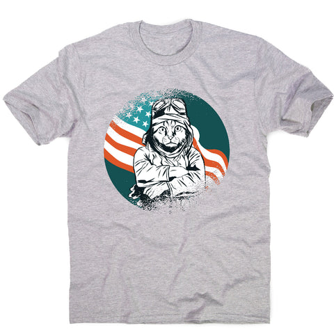 Pilot cat - funny cat men's t-shirt - Graphic Gear
