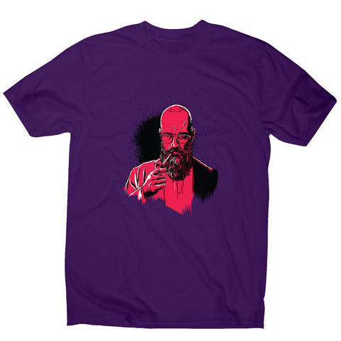 Pipe beard man - men's funny illustrations t-shirt - Graphic Gear