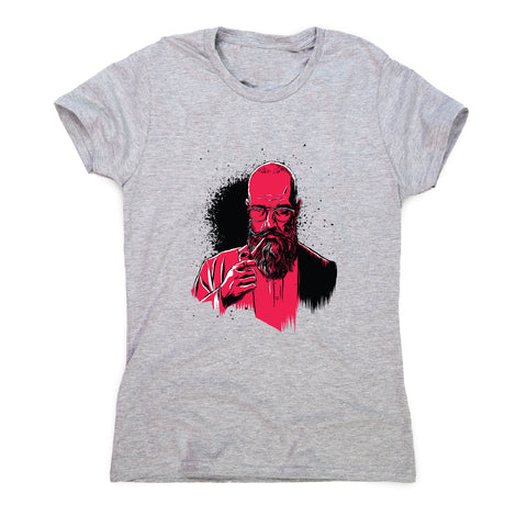 Pipe beard man - women's funny illustrations t-shirt - Graphic Gear