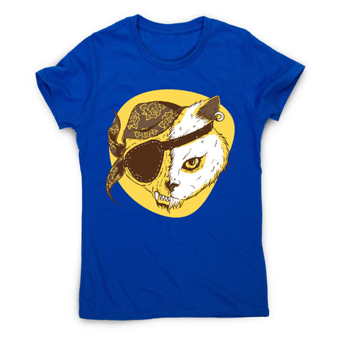 Pirate cat - women's funny premium t-shirt - Graphic Gear