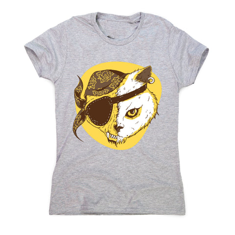 Pirate cat - women's funny premium t-shirt - Graphic Gear