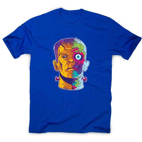 Psychedelic frankenstein - funny halloween men's t-shirt - Graphic Gear