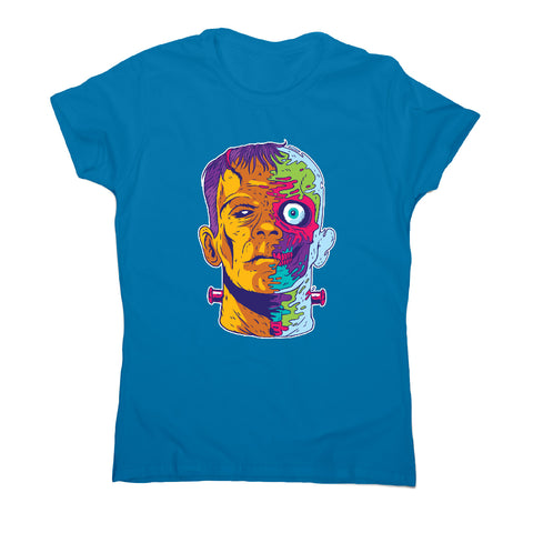 Psychedelic frankenstein - funny halloween women's t-shirt - Graphic Gear