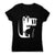 Punk rock dinosaur - women's funny premium t-shirt - Graphic Gear